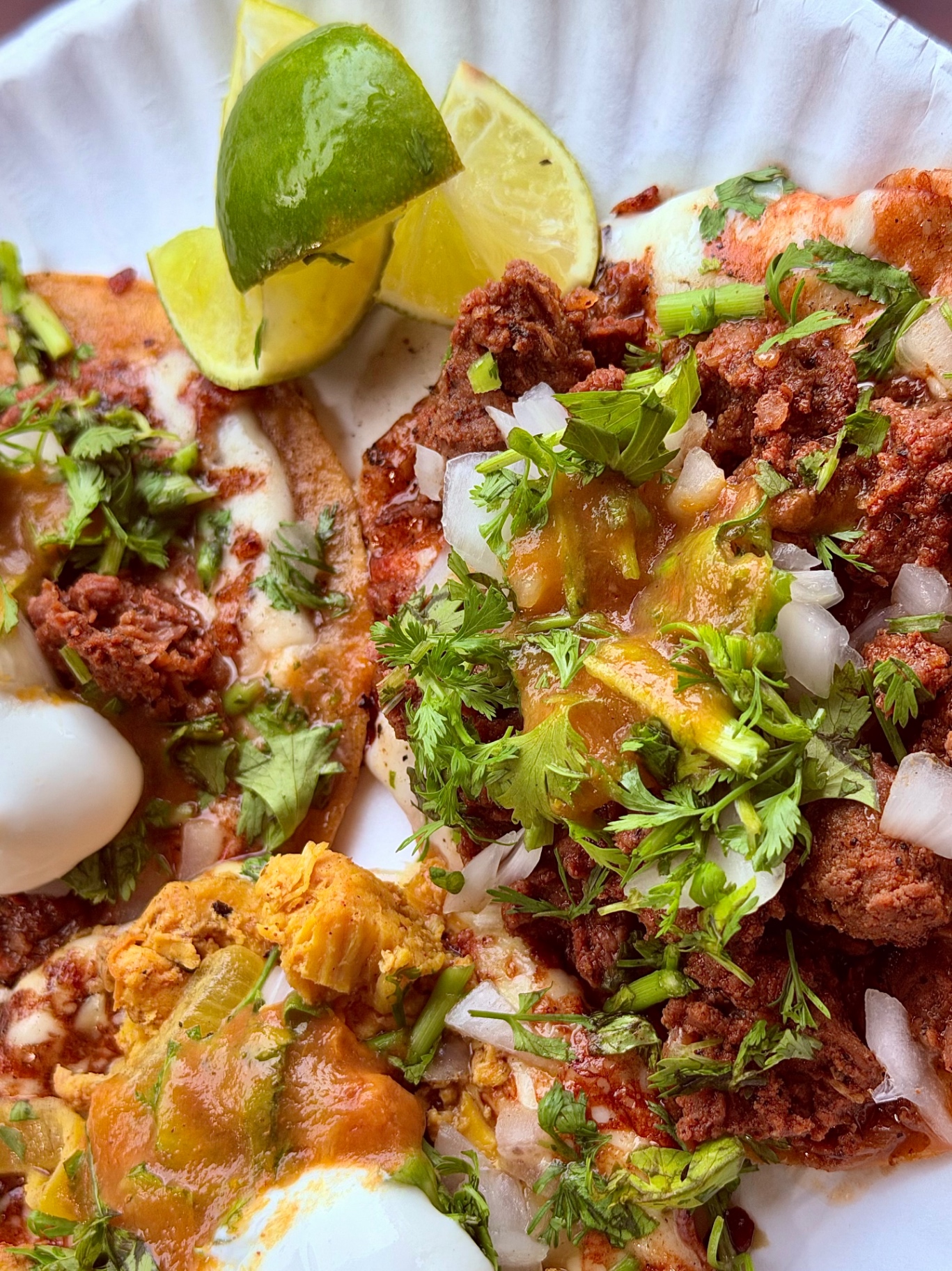 Tacos ready to serve